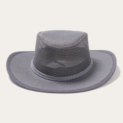 Stetson Grand Canyon Mesh Safari Hat Charcoal