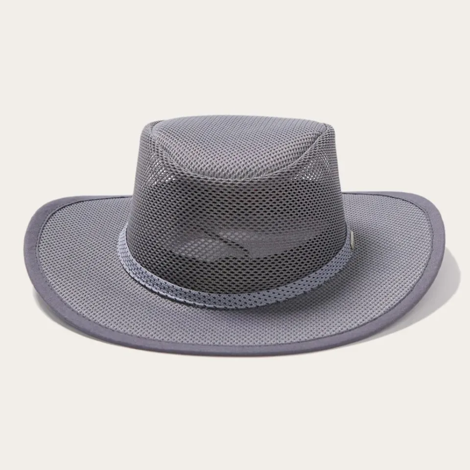 Stetson Grand Canyon Mesh Safari Hat Charcoal