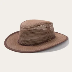 Best Stetson Grand Canyon Mesh Safari Hat Walnut