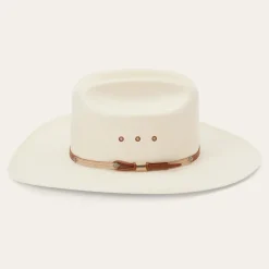 Hot Stetson Grant 10X Straw Cowboy Hat Natural