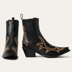 Outlet Stetson Greta Boots Black