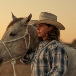 Hot Stetson Griffin 100X Straw Cowboy Hat Natural