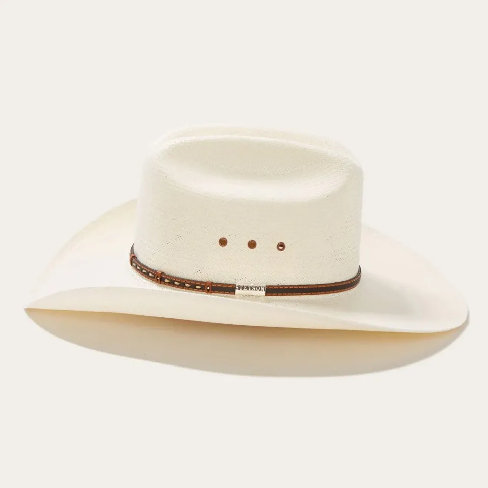 Outlet Stetson Gunfighter 10X Cowboy Hat Natural