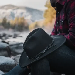 Stetson Gus Crushable Outdoor Hat Black