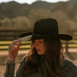Stetson Gus 6X Cowboy Hat Black
