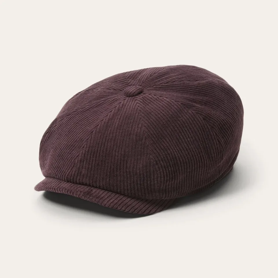 Best Stetson Hatteras Cord Plum