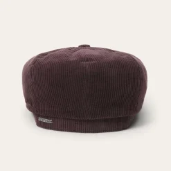 Best Stetson Hatteras Cord Plum
