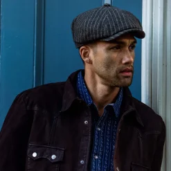 Outlet Stetson Hatteras Wool/Cotton Grey