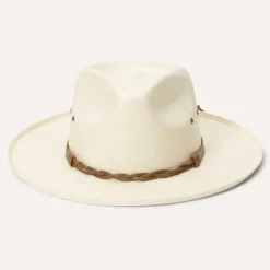Online Stetson Helena Straw Fedora Natural