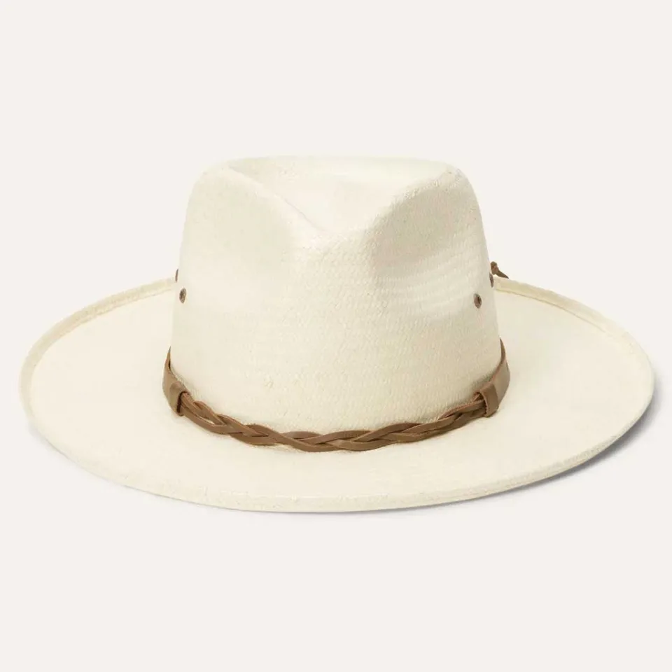 Best Stetson Helena Straw Fedora Natural