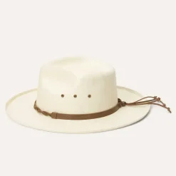 Online Stetson Helena Straw Fedora Natural
