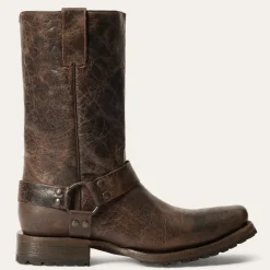 Clearance Stetson Heritage Harness Boots Brown