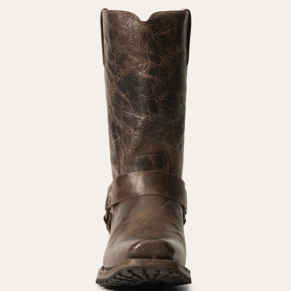Clearance Stetson Heritage Harness Boots Brown