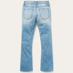 Outlet Stetson High Waist Flare Crop Jean Blue