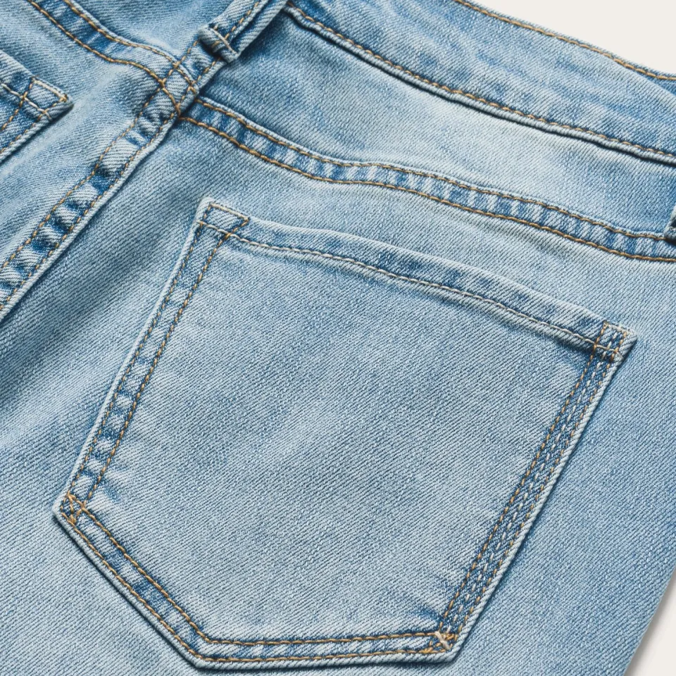 Outlet Stetson High Waist Flare Crop Jean Blue
