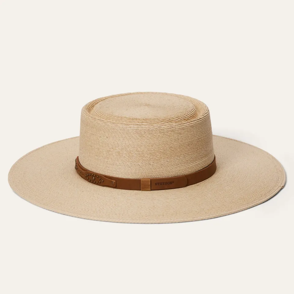 New Stetson Highlands Straw Hat Natural