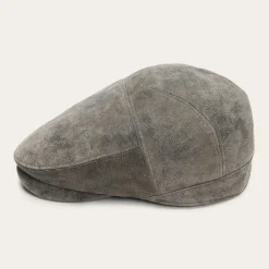 Best Stetson Hood Weathered Leather Ivy Cap Chocolate