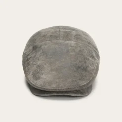 Best Stetson Hood Weathered Leather Ivy Cap Chocolate