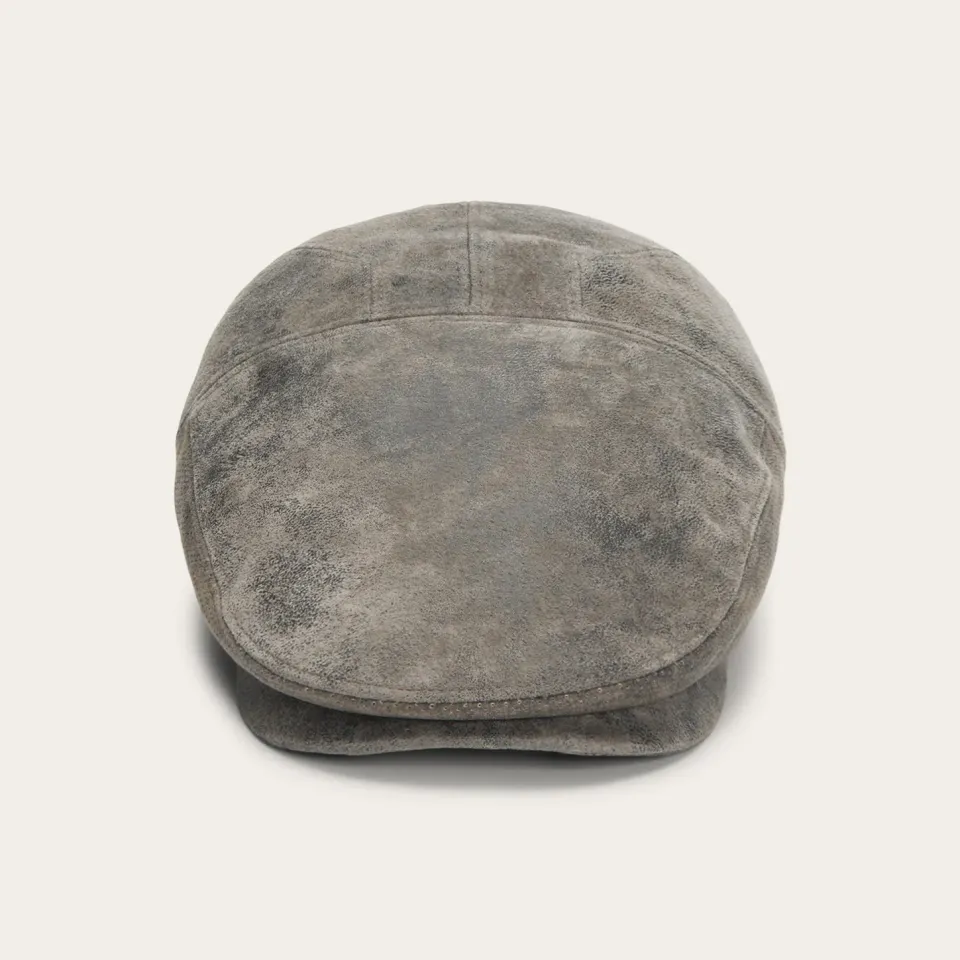 Best Stetson Hood Weathered Leather Ivy Cap Chocolate