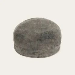 Best Stetson Hood Weathered Leather Ivy Cap Chocolate