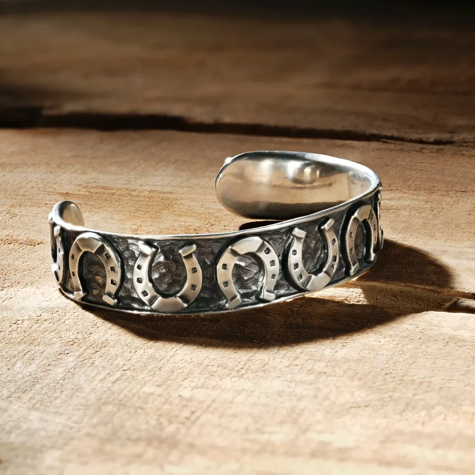 Outlet Stetson Horseshoe Cuff