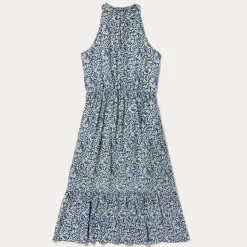 Discount Stetson Indigo Tapestry Print Prairie Dress Blue