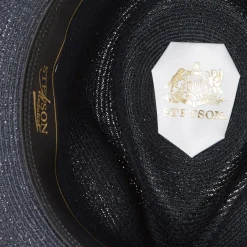 Clearance Stetson Inwood Hemp Fedora Navy