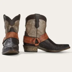 Best Stetson Jade Harness Ankle Boot Brown
