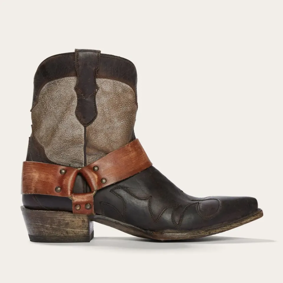 Best Stetson Jade Harness Ankle Boot Brown