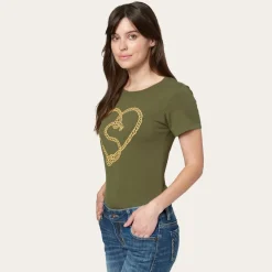 Sale Stetson Jane B. Rope Tee Brown