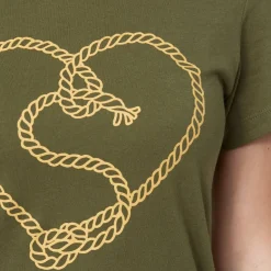 Outlet Stetson Jane B. Rope Tee Brown
