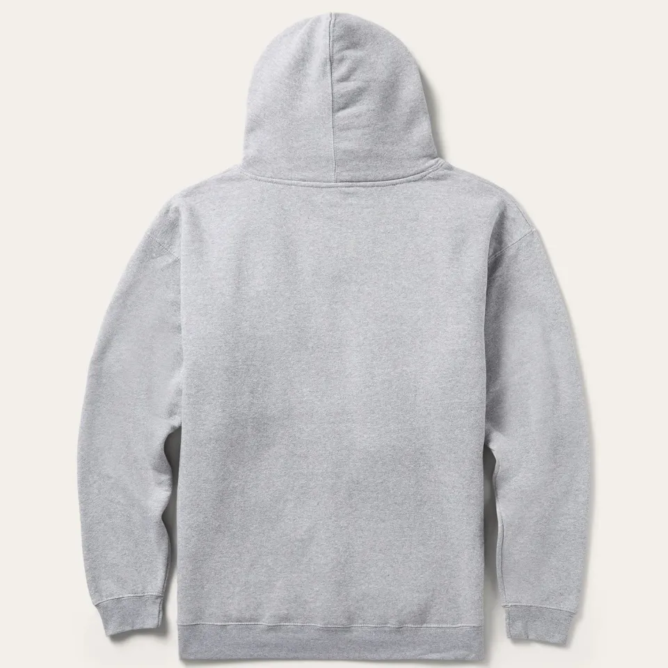 Hot Stetson John B. Co. Hooded Sweatshirt Grey