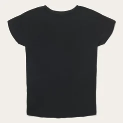 Outlet Stetson John B. Eagle Graphic Tee Black