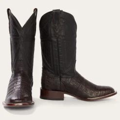 Online Stetson Kaycee Caiman Belly Cowboy Boot Brown