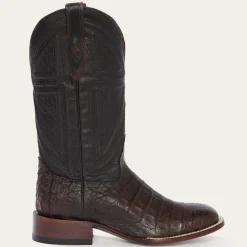 Best Stetson Kaycee Caiman Belly Cowboy Boot Brown