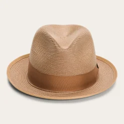 Best Stetson Latte Milan Fedora Cognac