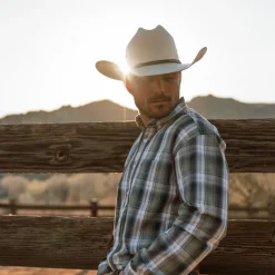 New Stetson Llano 10X Straw Cowboy Hat Natural