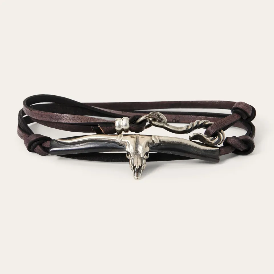 Clearance Stetson Longhorn Wrap Bracelet