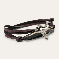 Clearance Stetson Longhorn Wrap Bracelet