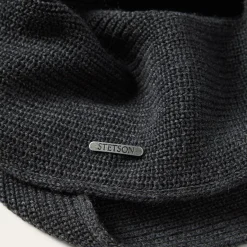 New Stetson Loop Scarf Merino Anthracite