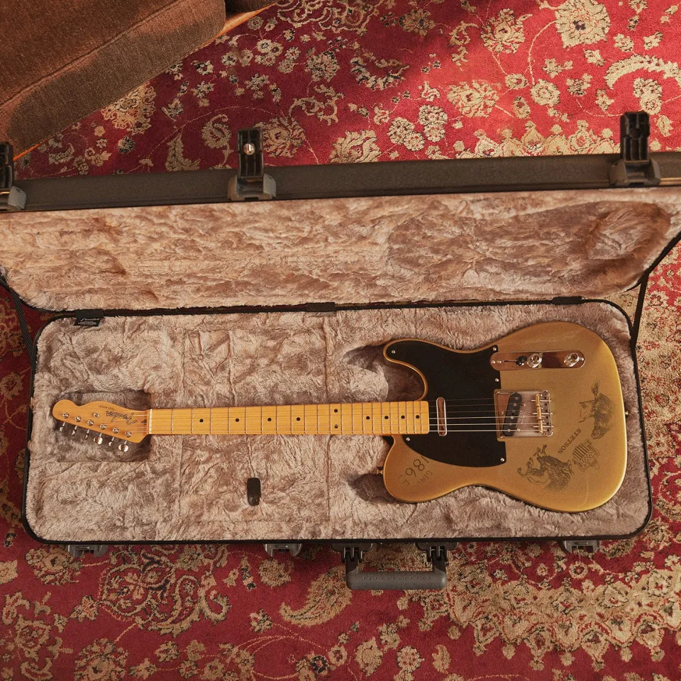 Stetson Matt McCormick For : American Original ‘50s Telecaster®, Crest Edition Gold