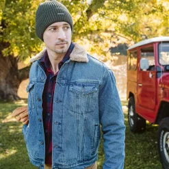 Stetson Merino Wool Beanie Tanne