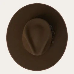 Best Stetson Midtown Wide Flat Brim Hat Oak