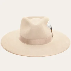 Sale Stetson Midtown Wide Flat Brim Hat Black
