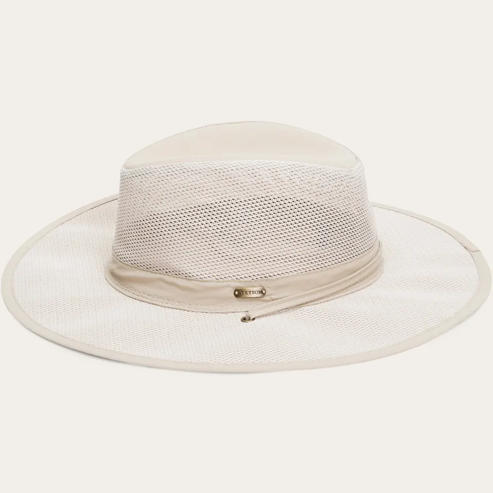 Best Stetson Montana 'No Fly Zone' Mesh Hat Khaki