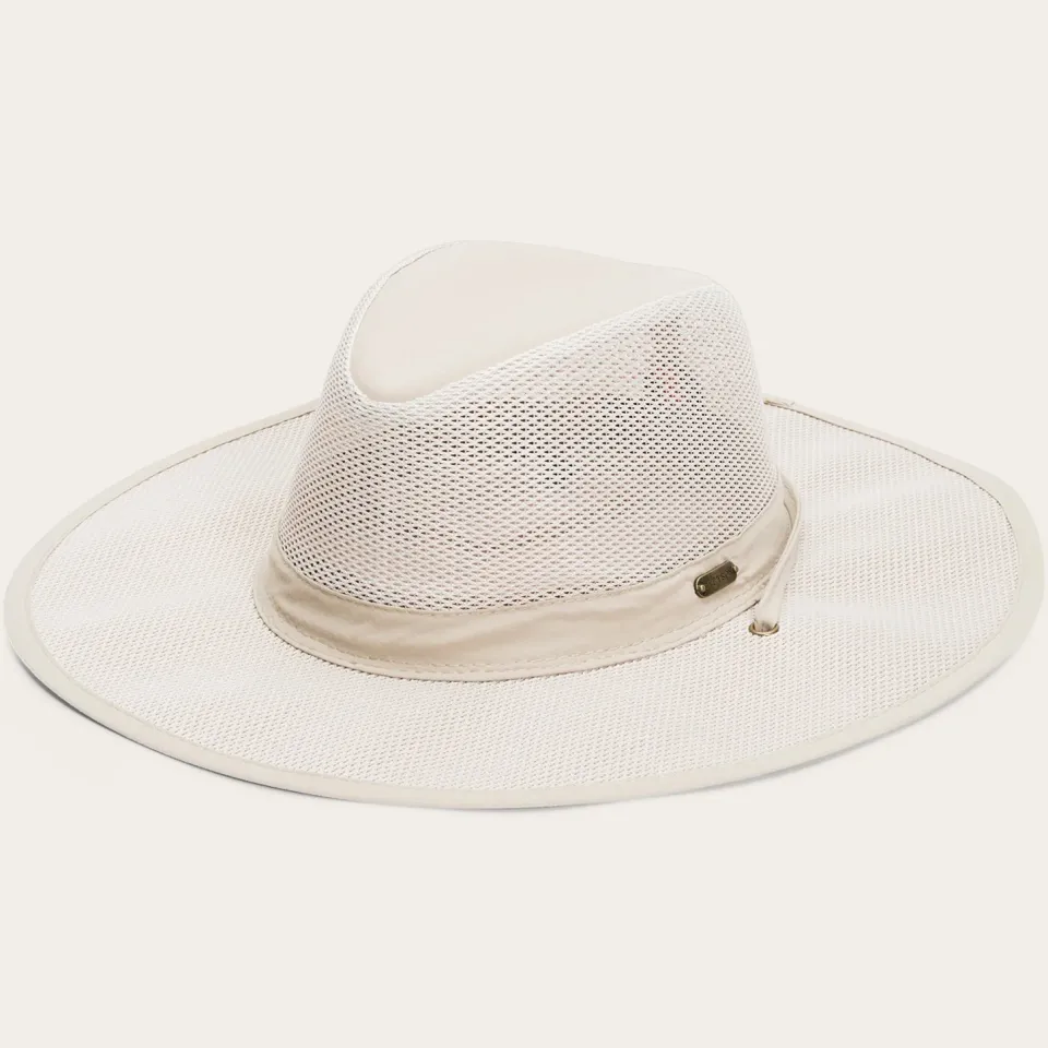 Discount Stetson Montana 'No Fly Zone' Mesh Hat Khaki