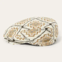 Hot Stetson Navajo Jersey Driver Cap Off White / Beige