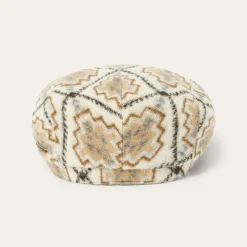 Hot Stetson Navajo Jersey Driver Cap Off White / Beige