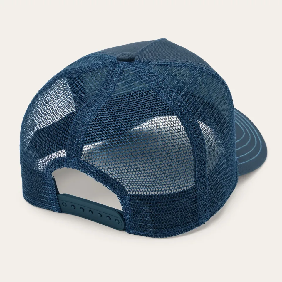Sale Stetson Embroidered 1865 Trucker Cap Navy