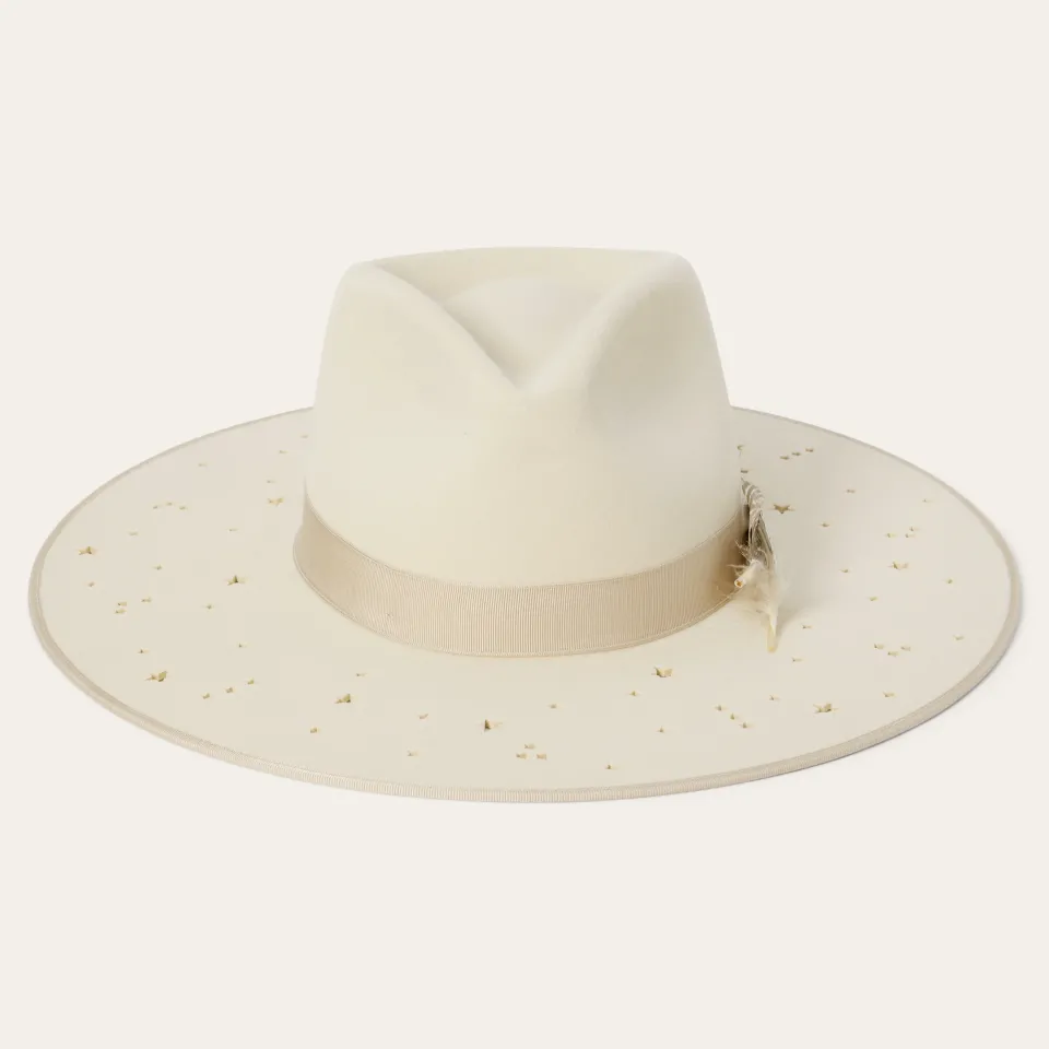 Stetson Night Sky Fedora Navy